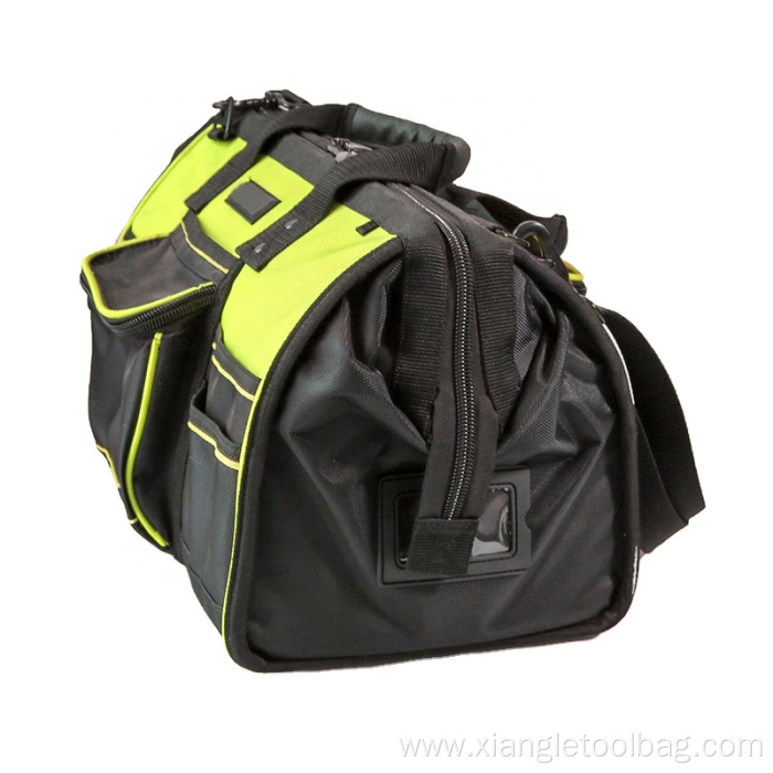Multifunction Zipper Canvas Portable Capacity Work Tool Bag